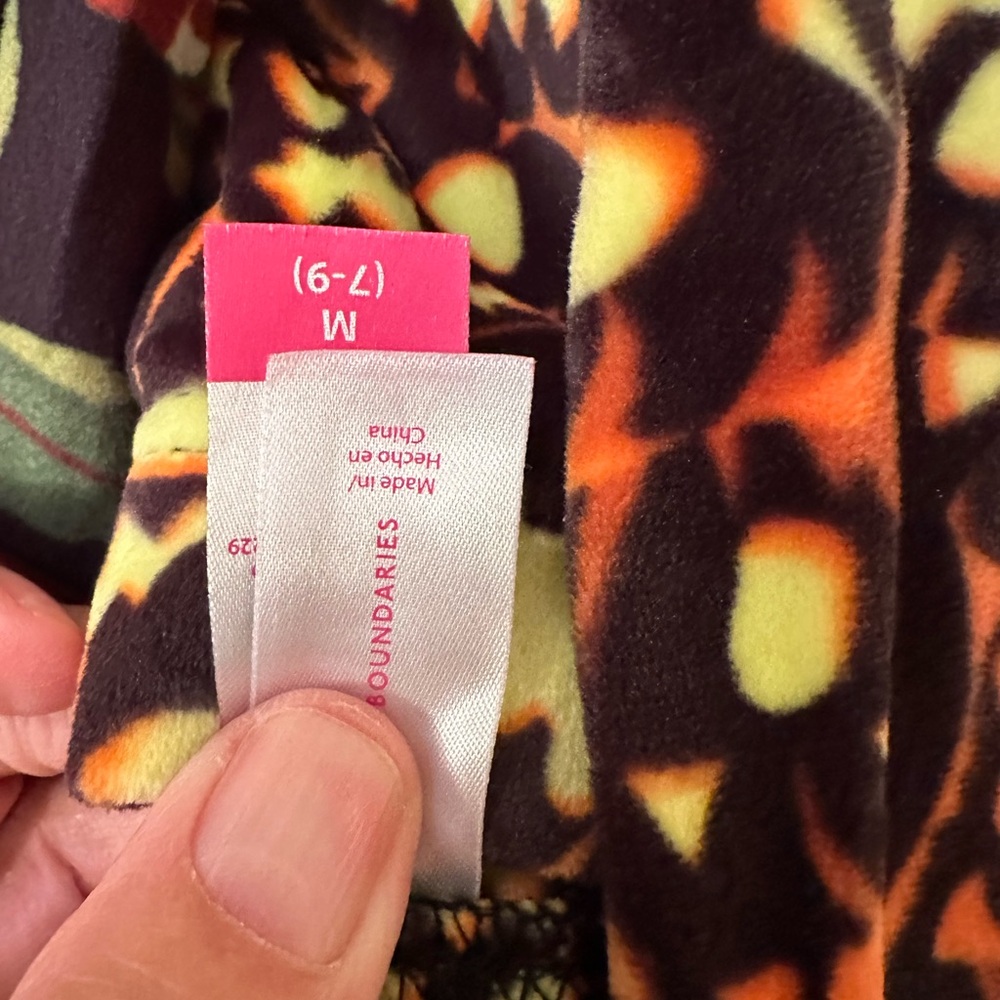 Colorful Patterned Leggings Set - Picture 3 of 4
